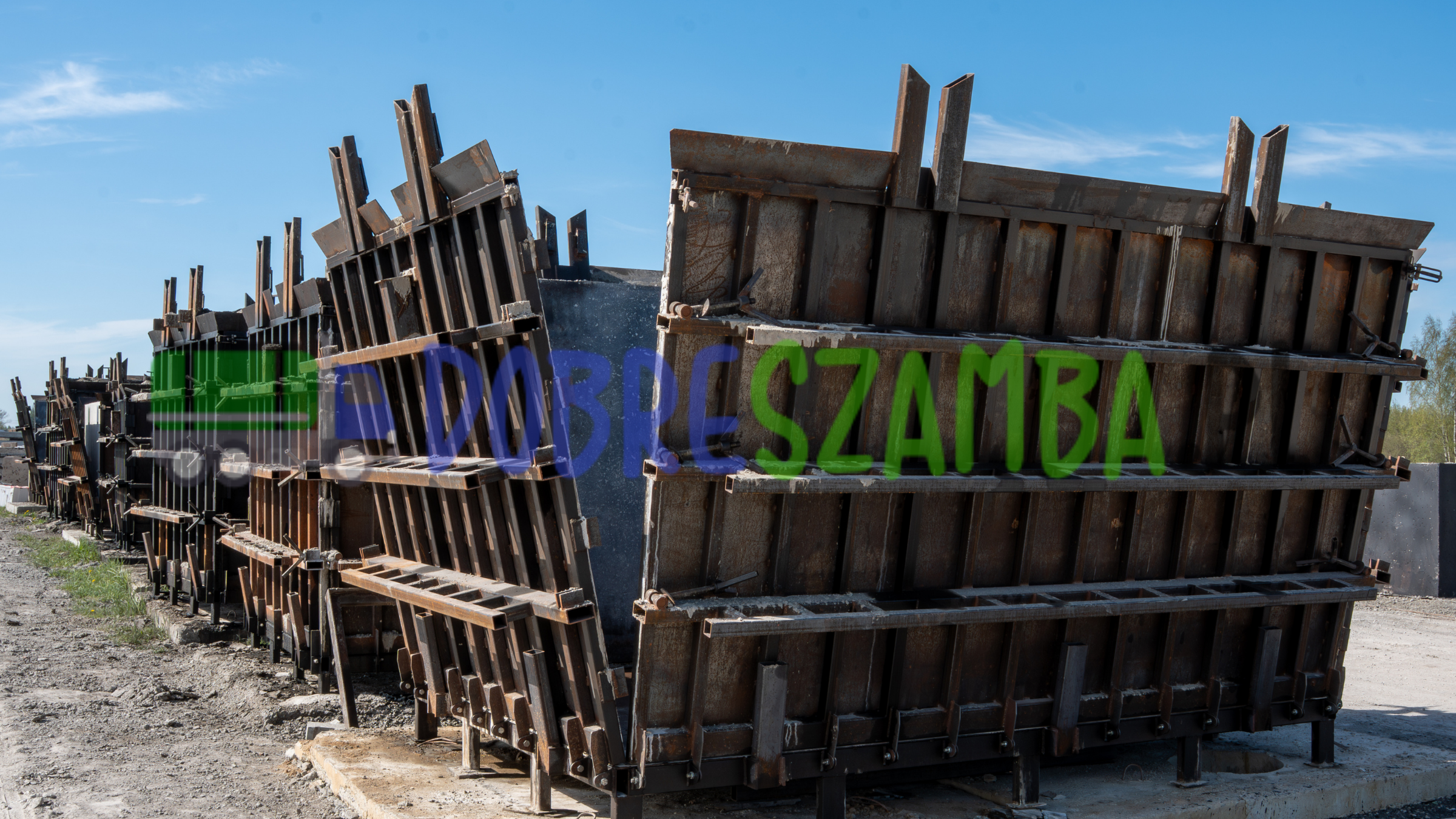 szambo betonowe 10m3 z płytą najazdową